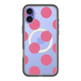 スリムプロテクションプレミアムケース with MagSafe［ シンプルドット - Pink ］