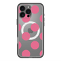 スリムプロテクションプレミアムケース with MagSafe［ シンプルドット - Pink ］