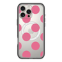 スリムプロテクションプレミアムケース with MagSafe［ シンプルドット - Pink ］