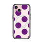 スリムプロテクションプレミアムケース with MagSafe［ シンプルドット - Purple ］