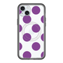 スリムプロテクションプレミアムケース with MagSafe［ シンプルドット - Purple ］