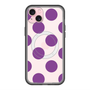 スリムプロテクションプレミアムケース with MagSafe［ シンプルドット - Purple ］