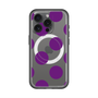 スリムプロテクションプレミアムケース with MagSafe［ シンプルドット - Purple ］