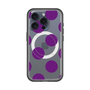 スリムプロテクションプレミアムケース with MagSafe［ シンプルドット - Purple ］