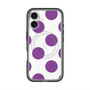 スリムプロテクションプレミアムケース with MagSafe［ シンプルドット - Purple ］