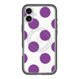 スリムプロテクションプレミアムケース with MagSafe［ シンプルドット - Purple ］