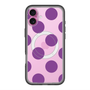 スリムプロテクションプレミアムケース with MagSafe［ シンプルドット - Purple ］