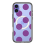 スリムプロテクションプレミアムケース with MagSafe［ シンプルドット - Purple ］