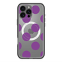 スリムプロテクションプレミアムケース with MagSafe［ シンプルドット - Purple ］