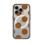 スリムプロテクションプレミアムケース with MagSafe［ シンプルドット - Brown ］