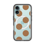 スリムプロテクションプレミアムケース with MagSafe［ シンプルドット - Brown ］