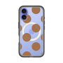 スリムプロテクションプレミアムケース with MagSafe［ シンプルドット - Brown ］