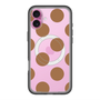 スリムプロテクションプレミアムケース with MagSafe［ シンプルドット - Brown ］