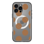スリムプロテクションプレミアムケース with MagSafe［ シンプルドット - Brown ］