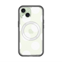 スリムプロテクションプレミアムケース with MagSafe［ シンプルドット - White ］