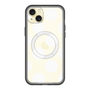 スリムプロテクションプレミアムケース with MagSafe［ シンプルドット - White ］