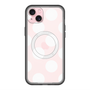スリムプロテクションプレミアムケース with MagSafe［ シンプルドット - White ］