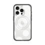 スリムプロテクションプレミアムケース with MagSafe［ シンプルドット - White ］