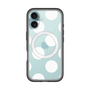 スリムプロテクションプレミアムケース with MagSafe［ シンプルドット - White ］