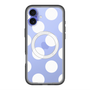 スリムプロテクションプレミアムケース with MagSafe［ シンプルドット - White ］