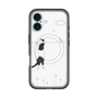 スリムプロテクションプレミアムケース with MagSafe［ 夢中に覗く三毛ねこ ］