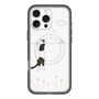 スリムプロテクションプレミアムケース with MagSafe［ 夢中に覗く三毛ねこ ］