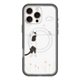 スリムプロテクションプレミアムケース with MagSafe［ 夢中に覗く三毛ねこ ］