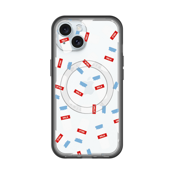 スリムプロテクションプレミアムケース with MagSafe［ おいしいミルク ］