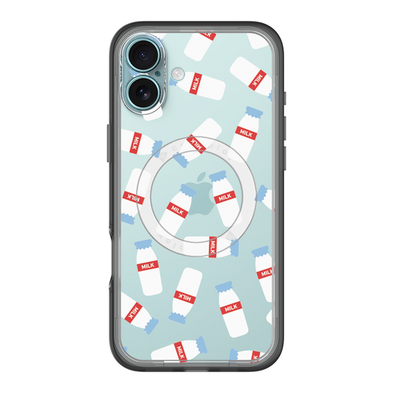 スリムプロテクションプレミアムケース with MagSafe［ おいしいミルク ］