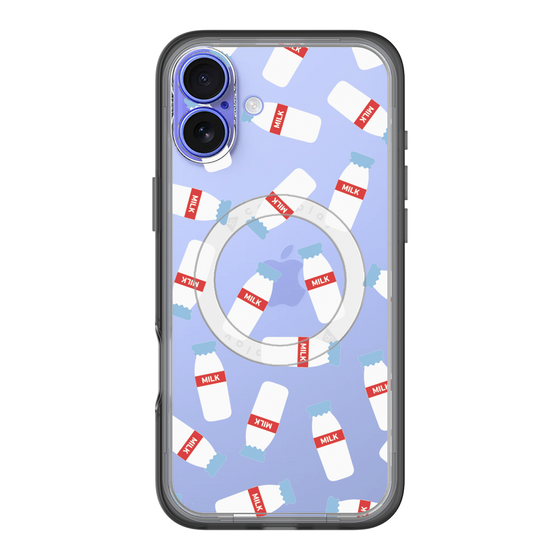 スリムプロテクションプレミアムケース with MagSafe［ おいしいミルク ］