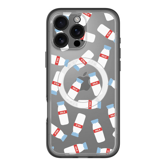 スリムプロテクションプレミアムケース with MagSafe［ おいしいミルク ］