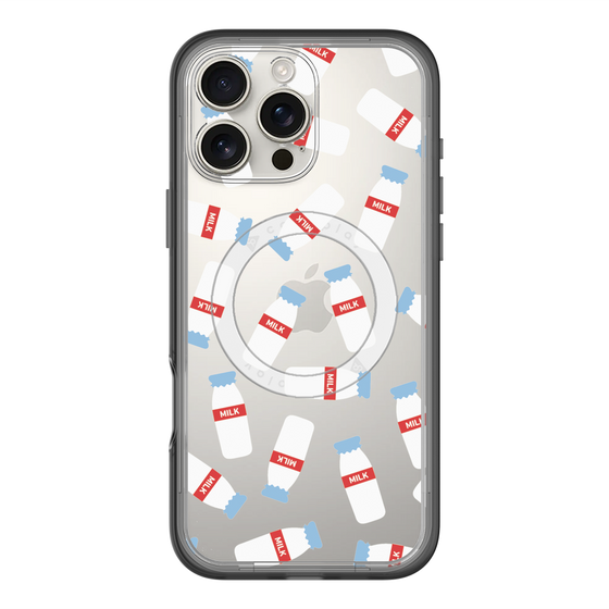 スリムプロテクションプレミアムケース with MagSafe［ おいしいミルク ］
