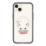 スリムプロテクションプレミアムケース with MagSafe［ 食いしん坊なねこ - White ］