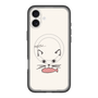 スリムプロテクションプレミアムケース with MagSafe［ 食いしん坊なねこ - White ］