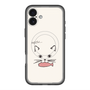 スリムプロテクションプレミアムケース with MagSafe［ 食いしん坊なねこ - White ］