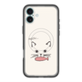 スリムプロテクションプレミアムケース with MagSafe［ 食いしん坊なねこ - White ］