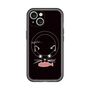 スリムプロテクションプレミアムケース with MagSafe［ 食いしん坊なねこ - Black ］