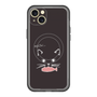 スリムプロテクションプレミアムケース with MagSafe［ 食いしん坊なねこ - Black ］