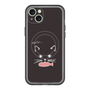 スリムプロテクションプレミアムケース with MagSafe［ 食いしん坊なねこ - Black ］