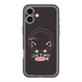 スリムプロテクションプレミアムケース with MagSafe［ 食いしん坊なねこ - Black ］
