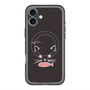 スリムプロテクションプレミアムケース with MagSafe［ 食いしん坊なねこ - Black ］