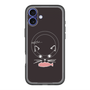 スリムプロテクションプレミアムケース with MagSafe［ 食いしん坊なねこ - Black ］