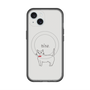 スリムプロテクションプレミアムケース with MagSafe［ 蝶ネクタイねこ - White ］