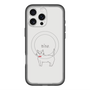 スリムプロテクションプレミアムケース with MagSafe［ 蝶ネクタイねこ - White ］