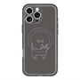 スリムプロテクションプレミアムケース with MagSafe［ 蝶ネクタイねこ - Black ］