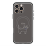 スリムプロテクションプレミアムケース with MagSafe［ 蝶ネクタイねこ - Black ］