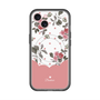 スリムプロテクションプレミアムケース with MagSafe［ ツインドットフラワー - Pink ］