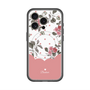 スリムプロテクションプレミアムケース with MagSafe［ ツインドットフラワー - Pink ］