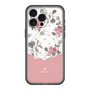 スリムプロテクションプレミアムケース with MagSafe［ ツインドットフラワー - Pink ］