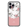 スリムプロテクションプレミアムケース with MagSafe［ ツインドットフラワー - Pink ］